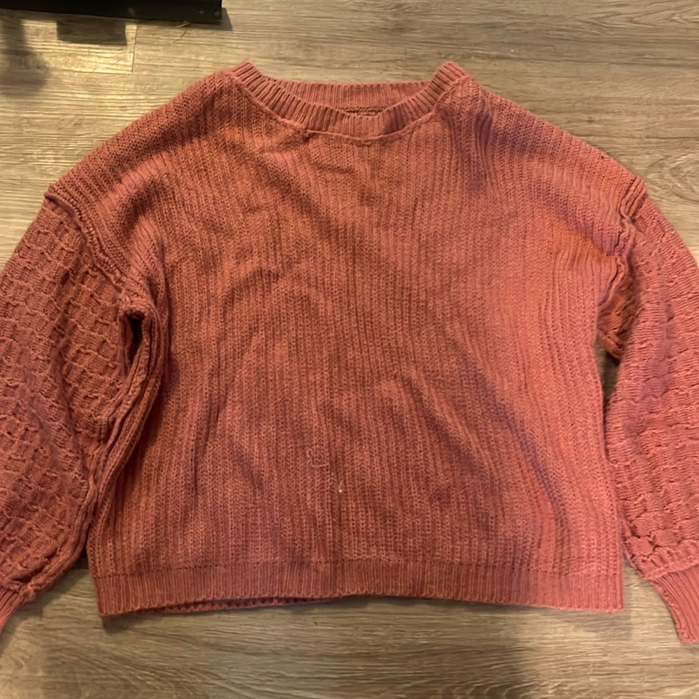 Pink Sweater